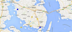 To butikker på Fyn -i Svendborg og ved Gelsted