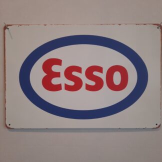 A65. Metal skilt Esso