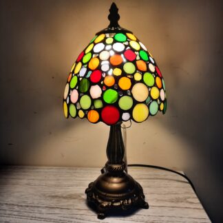 UDSALG ...Tiffany Bordlamper, Højde 30-32 cm, Skærm Ø 15-17 cm.......... KLIK på billedet for at se hele udvalget